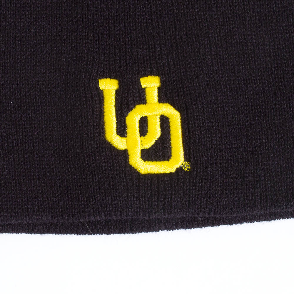 Interlocking UO, Richardson, Black, Beanie, Acrylic, Accessories, Unisex, R15, Hat, 765701